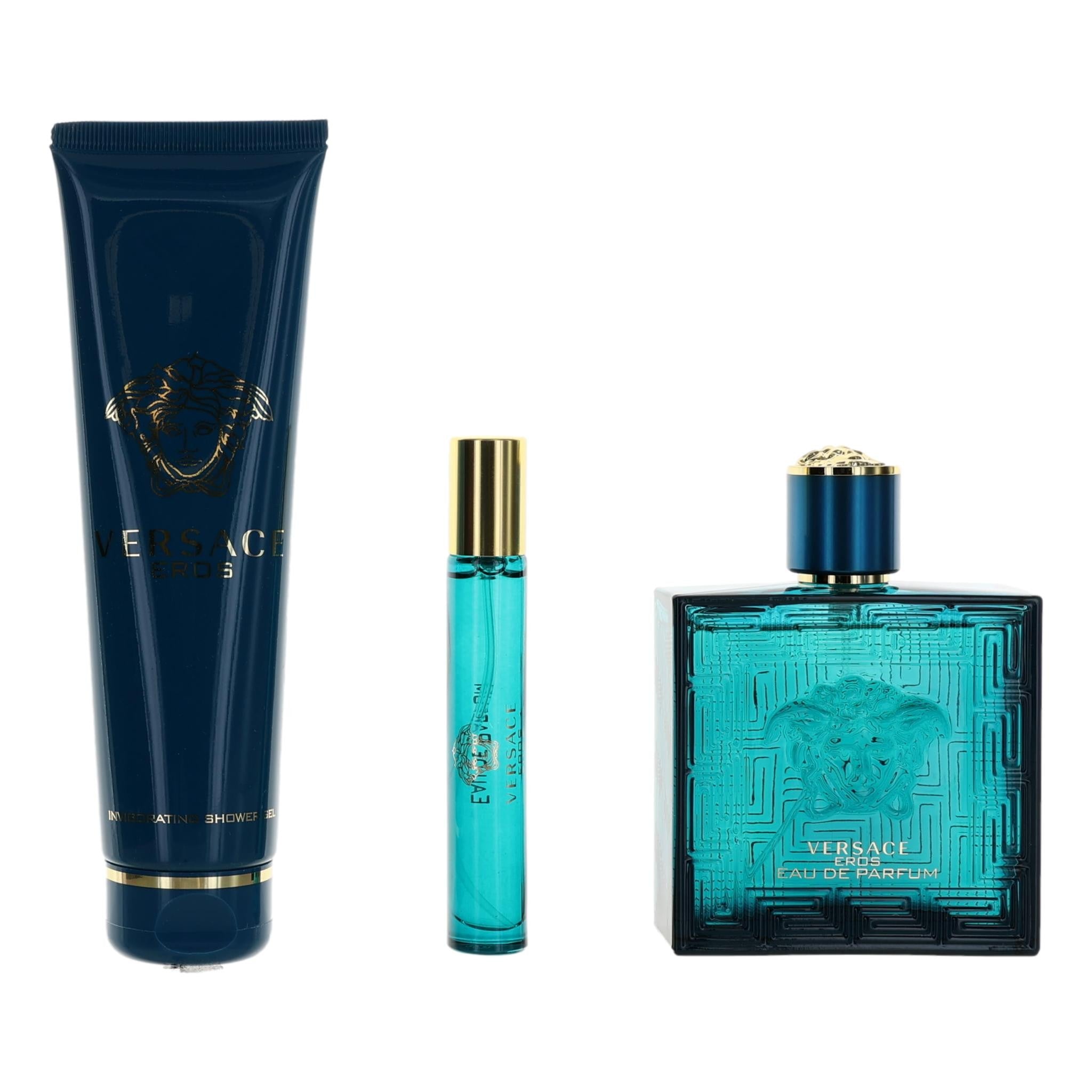 Photo of Eros by Versace, 3 Piece Gift Set for Men EDP